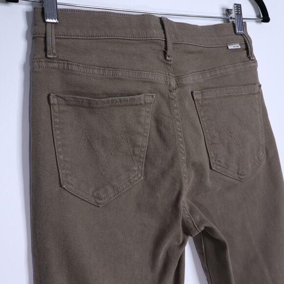 MOTHER Rascal Ankle Step Fray Jeans Capers High Waisted 5 Button Women's 27 - Picture 7 of 12